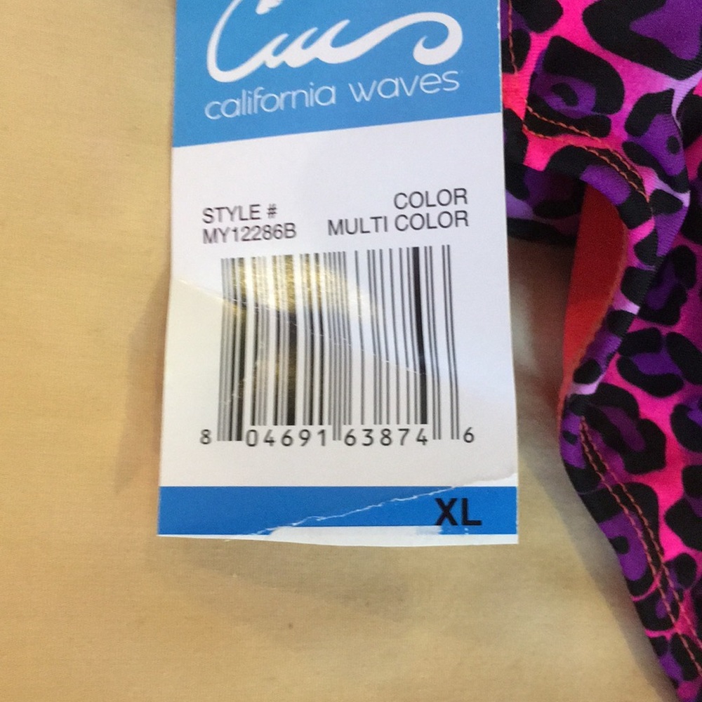 California Waves Bikini swimsuit Bottoms XL ๐ - Picture 4 of 5